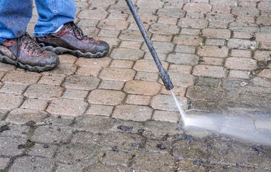 pressure-washing